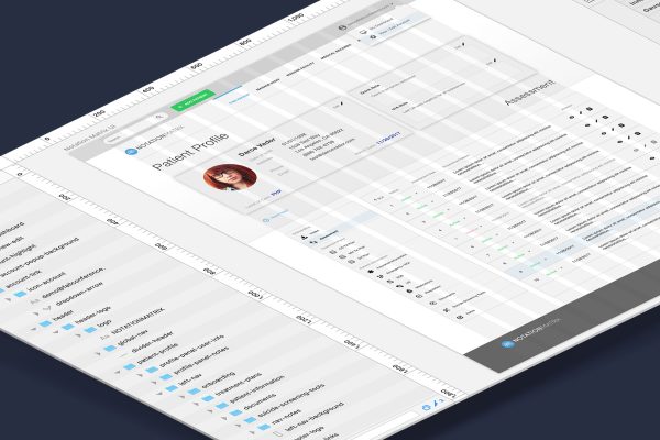 Notation Matrix user interface design Sketch document