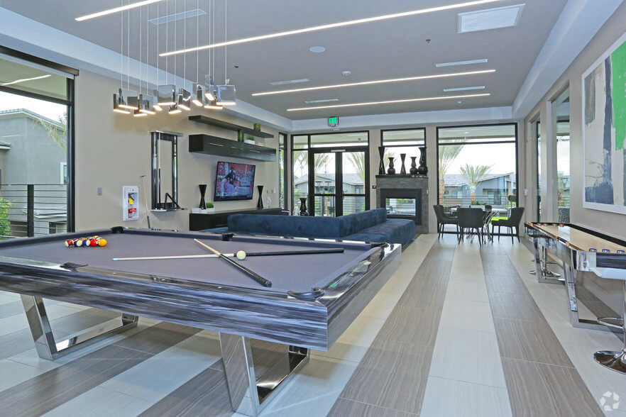 Pharaoh Manetho pool table in clubhouse