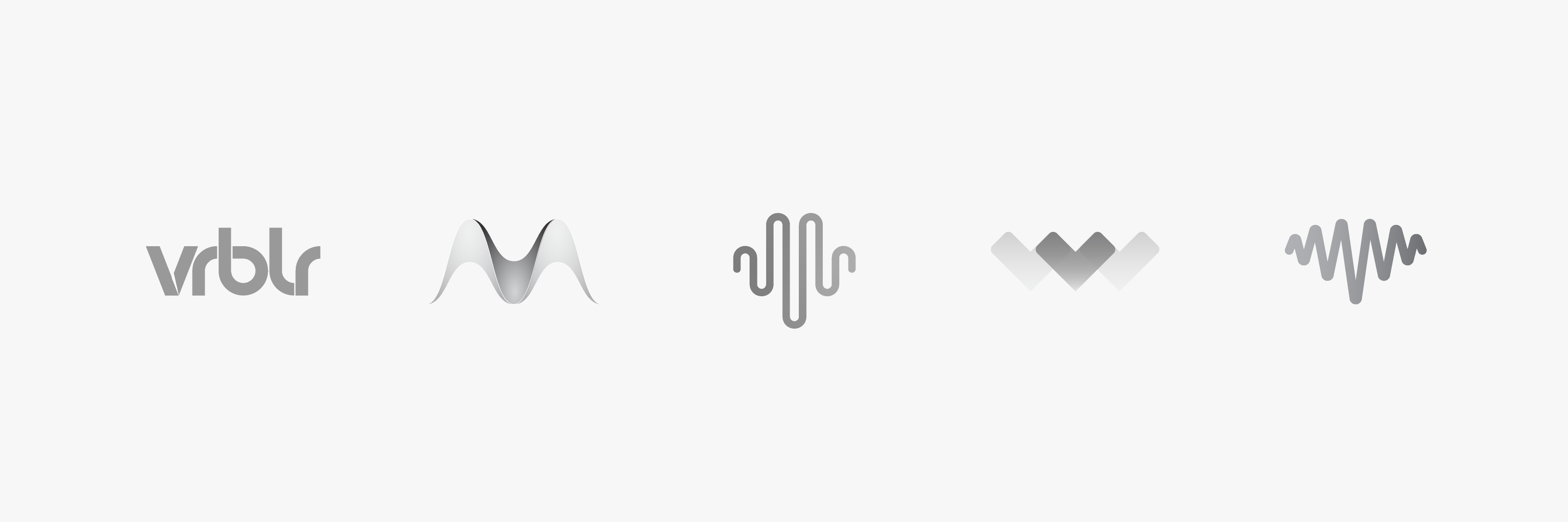 Vrblr logo design exploration